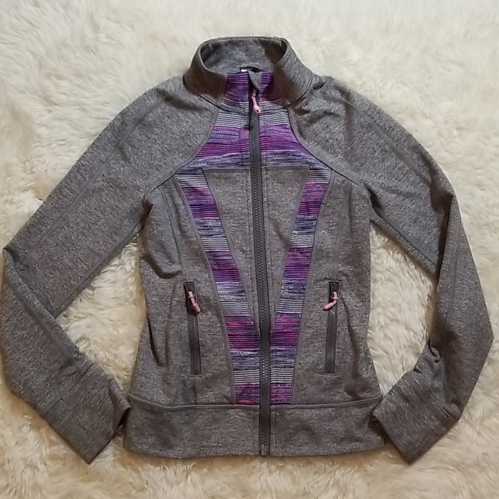 Ivivva zip sweatshirt warm-up